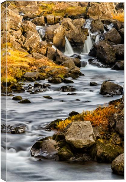 The Rocky River Canvas Print by Eric Pearce AWPF