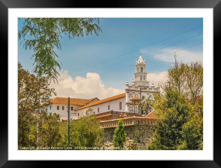 Historic Center of Cuenca, Ecuador Framed Mounted Print by Daniel Ferreira-Leite