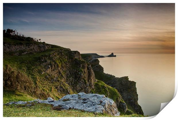 Worms head Sunset Print by Eric Pearce AWPF