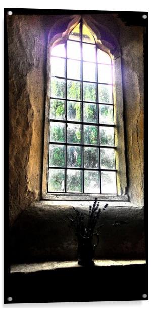 The Window Acrylic by Carmel Fiorentini