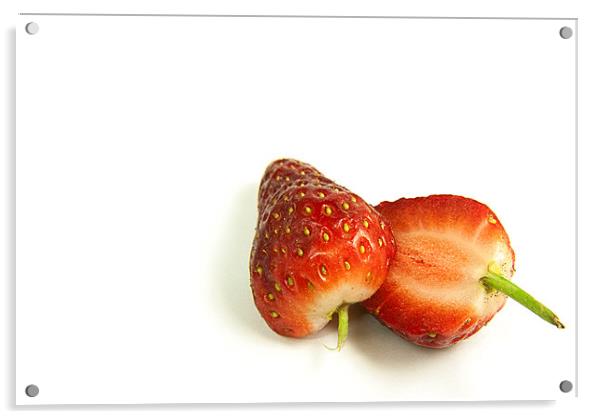 Strawberry Acrylic by Jeni Harney