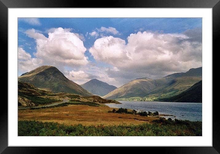 Wastwater Framed Mounted Print by Kleve 