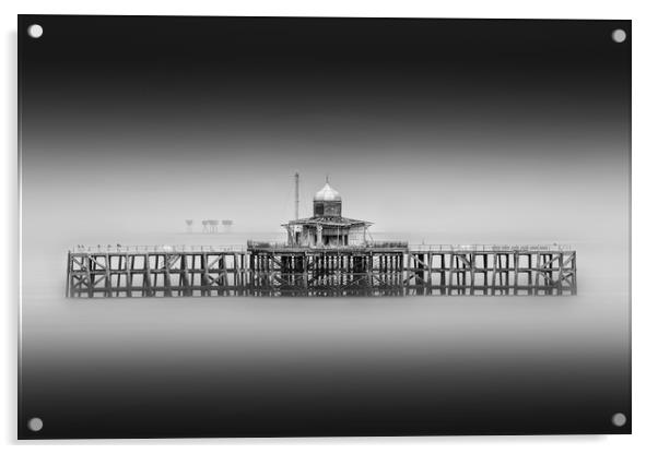 Herne bay Pier Acrylic by Ian Hufton