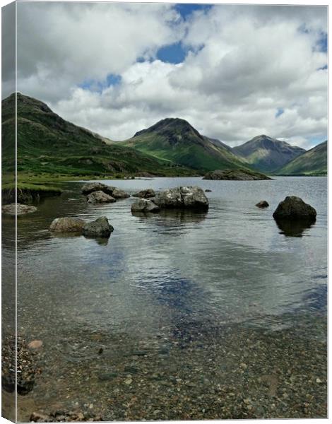 Wastwater Canvas Print by Sarah Couzens