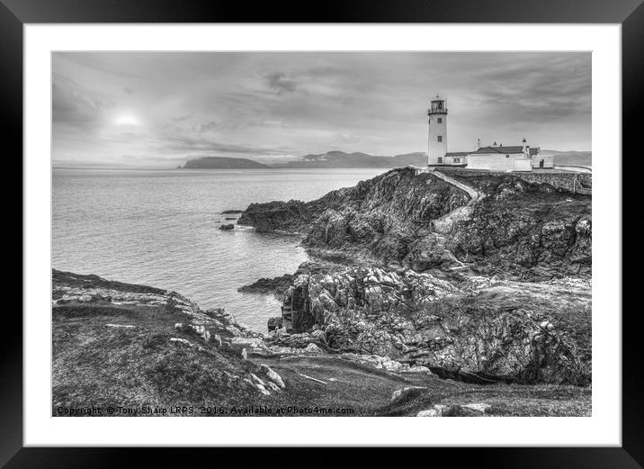 Moon Rise - Fanad Peninsular, County Donegal, Irel Framed Mounted Print by Tony Sharp LRPS CPAGB
