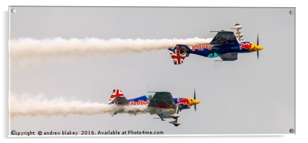 Redbull Matadors Acrylic by andrew blakey