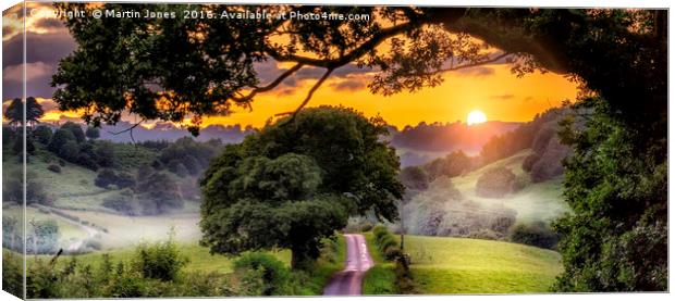 Under Sutton Bank Canvas Print by K7 Photography