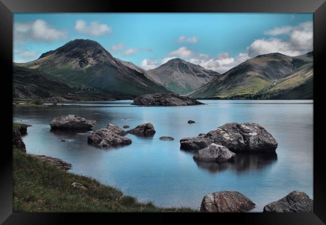 Wastwater Framed Print by Sarah Couzens