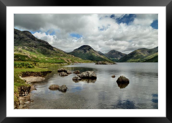 Wastwater Framed Mounted Print by Sarah Couzens