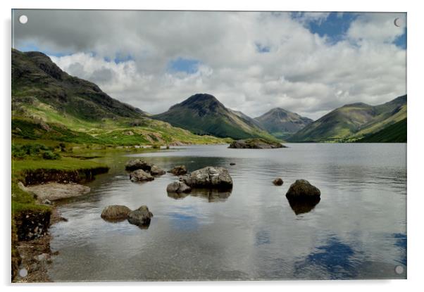 Wastwater Acrylic by Sarah Couzens