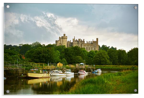 Arundel Castle Acrylic by graham young