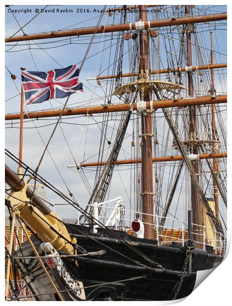 RRS Discovery , Dundee Print by Photogold Prints