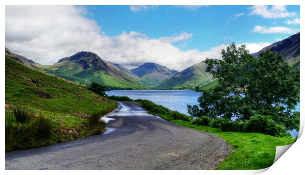 Wastwater Print by Dave Leason