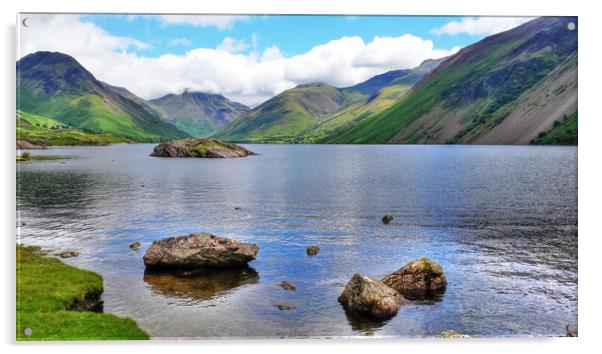 Wastwater Acrylic by Dave Leason