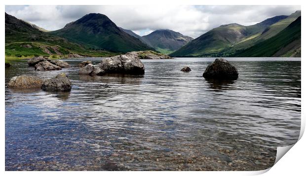 Wastwater Print by Dave Leason