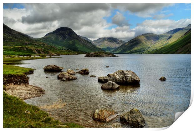 Wastwater  Print by Sarah Couzens