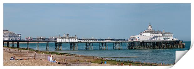 Eastbourne Pier - Panorama Print by Ann Garrett