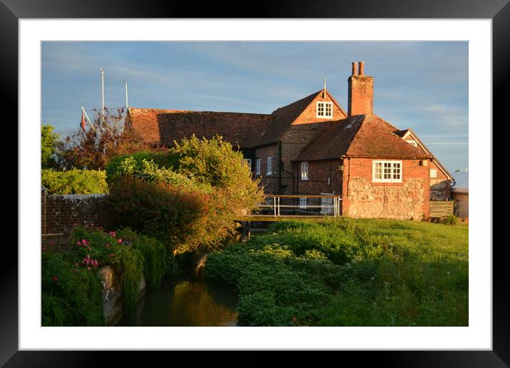 The Old Mill at Bosham Framed Mounted Print by graham young