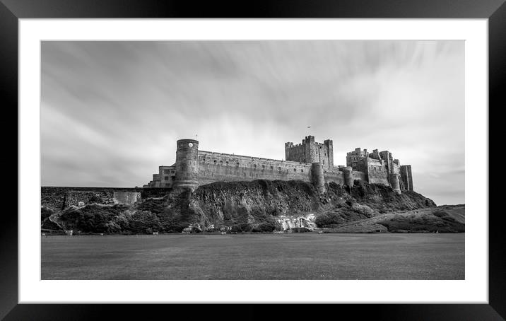 Amazing Bamburgh Castle........... Framed Mounted Print by Naylor's Photography
