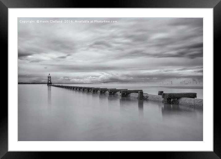 Crosby Beach Framed Mounted Print by Kevin Clelland