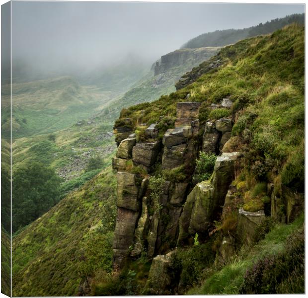 Coombes edge Canvas Print by Andrew Kearton