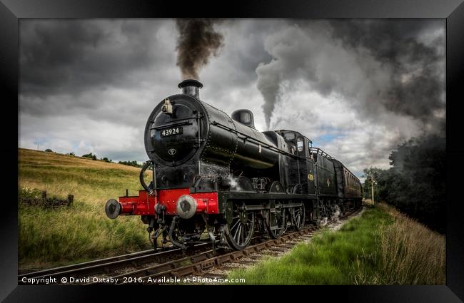 43924 passing Damems loop Framed Print by David Oxtaby  ARPS