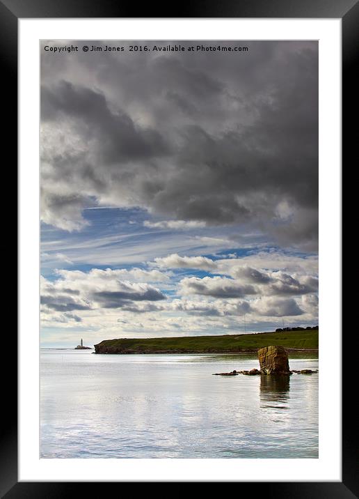 Don't forget your brolly Framed Mounted Print by Jim Jones