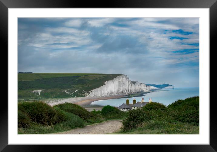 Seven Sisters Framed Mounted Print by Charlotte Moon