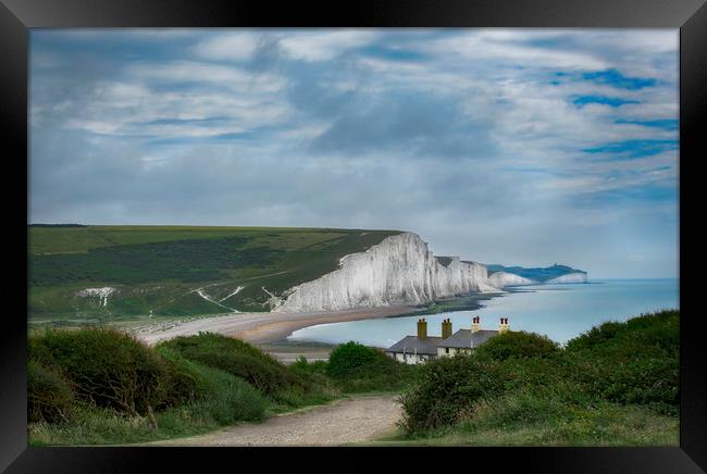 Seven Sisters Framed Print by Charlotte Moon