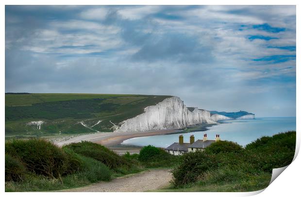 Seven Sisters Print by Charlotte Moon