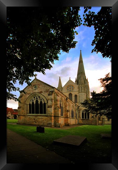 Chichester Cathedral Framed Print by graham young