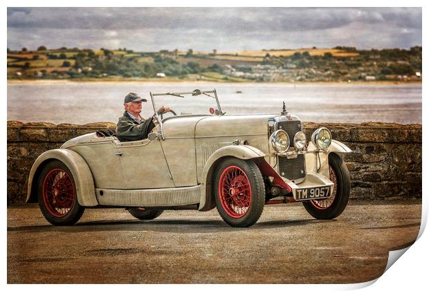 Alvis Print by John Baker