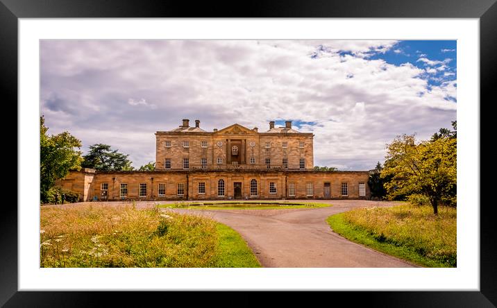 Howick Hall.............. Framed Mounted Print by Naylor's Photography