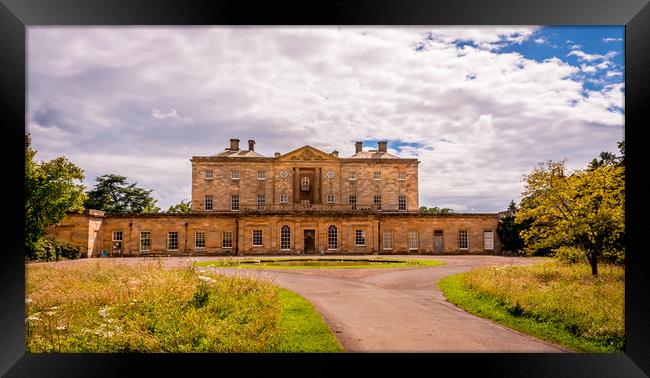 Howick Hall.............. Framed Print by Naylor's Photography