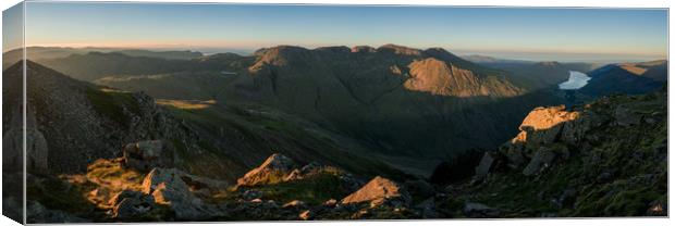 Great Gable Sunrise Canvas Print by James Grant