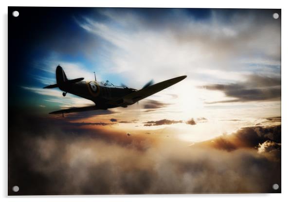 Spitfire Dream Acrylic by J Biggadike