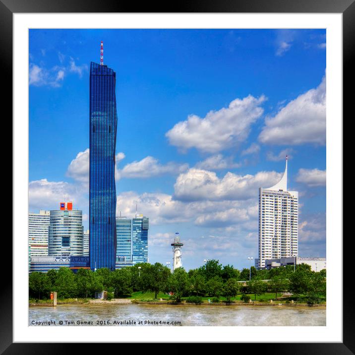 DC Tower 1 Framed Mounted Print by Tom Gomez