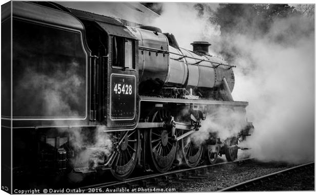 45428 'Eric Treacy' at Grosmont Canvas Print by David Oxtaby  ARPS