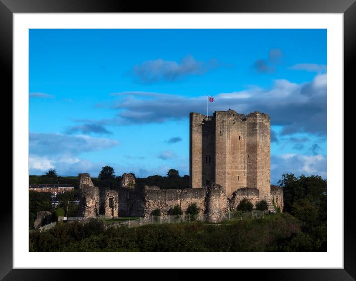 Conisbrough Castle Framed Mounted Print by Chris Watson