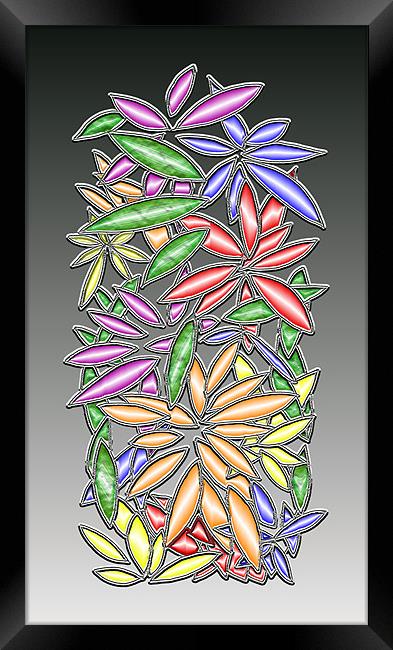 Wire Flowers Framed Print by Mark Sellers