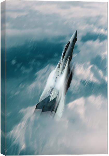 Tomcat Rocket Canvas Print by J Biggadike