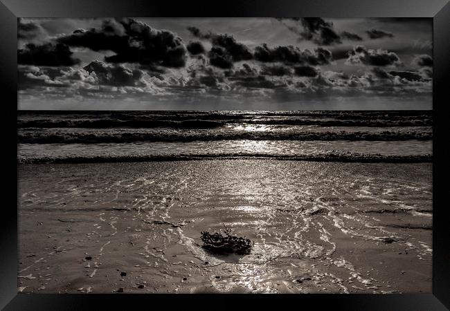 Out To Sea Framed Print by Nigel Jones