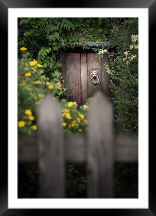Behind a fence Framed Mounted Print by Svetlana Sewell