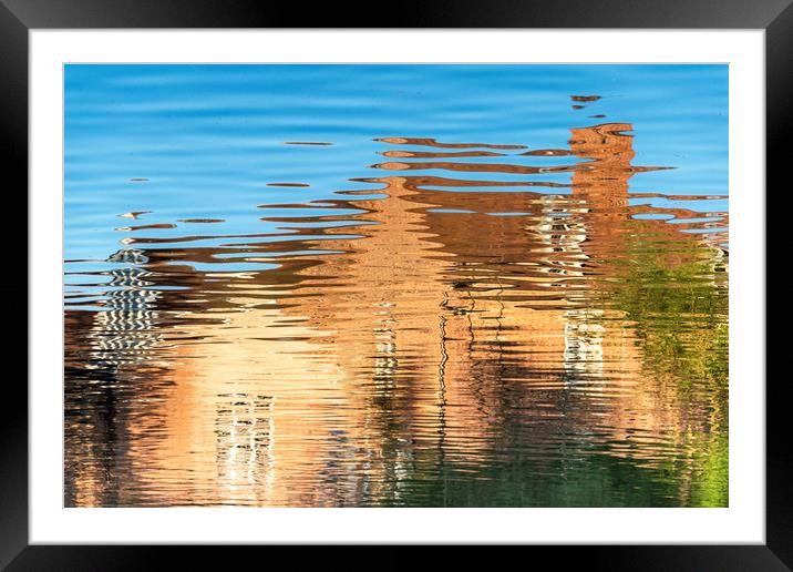 Reflections Framed Mounted Print by Svetlana Sewell
