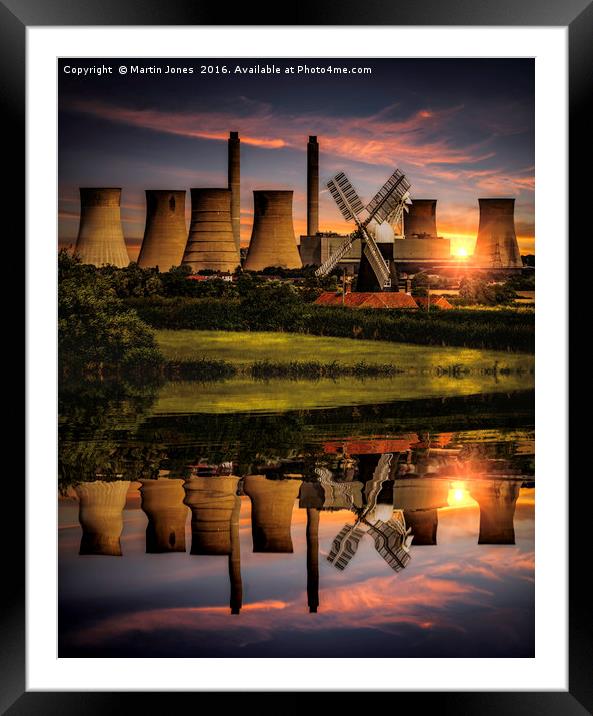 West Burton Reflections Framed Mounted Print by K7 Photography