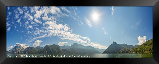 Traunsee Framed Print by Silvio Schoisswohl