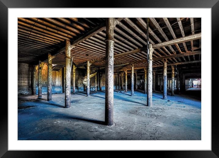 Abandoned Factory Framed Mounted Print by Svetlana Sewell