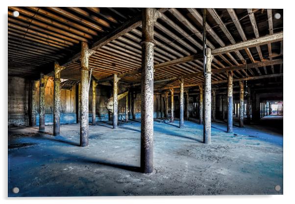 Abandoned Factory Acrylic by Svetlana Sewell