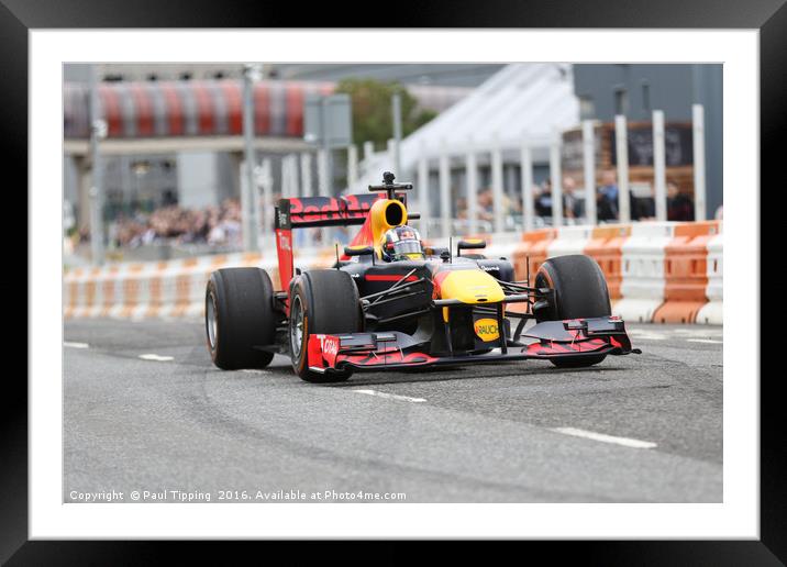 Scotland's Ignition Festival of Motoring 6 August  Framed Mounted Print by Paul Tipping