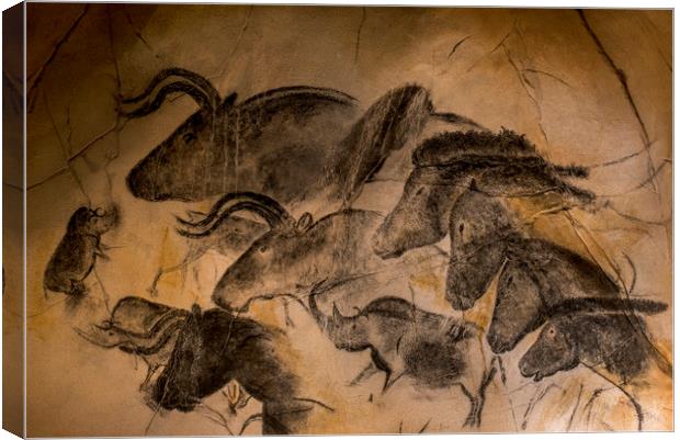 Chauvet Cave Canvas Print by Arterra 